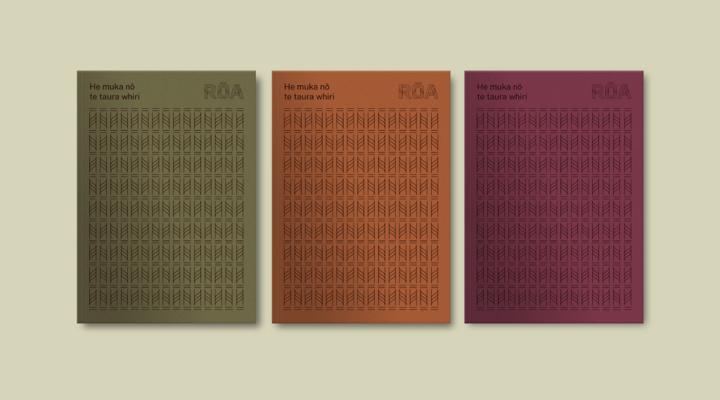 booklet covers for RŌA